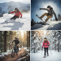 Hard-Shell Ski Helmet Impact-Resistant Snowboard Helmet Shielding Vented for Skiers, Snowboarders, Skiing, Snowboarding