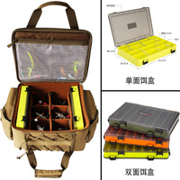 Weihai Mengzhidiao Waterproof Fishing Bag Multi-functional Lure Fishing Tackle Reel Bag