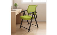 Foldable Office Chair Space-Saving Folding Office Chair Padded Seating for, Meeting Room