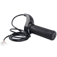 24V 36V 48V Electric Bike Throttle Grip 3-Wire Twist Throttle Handle Right Side Vehicle Accessory 1.2 M Cable