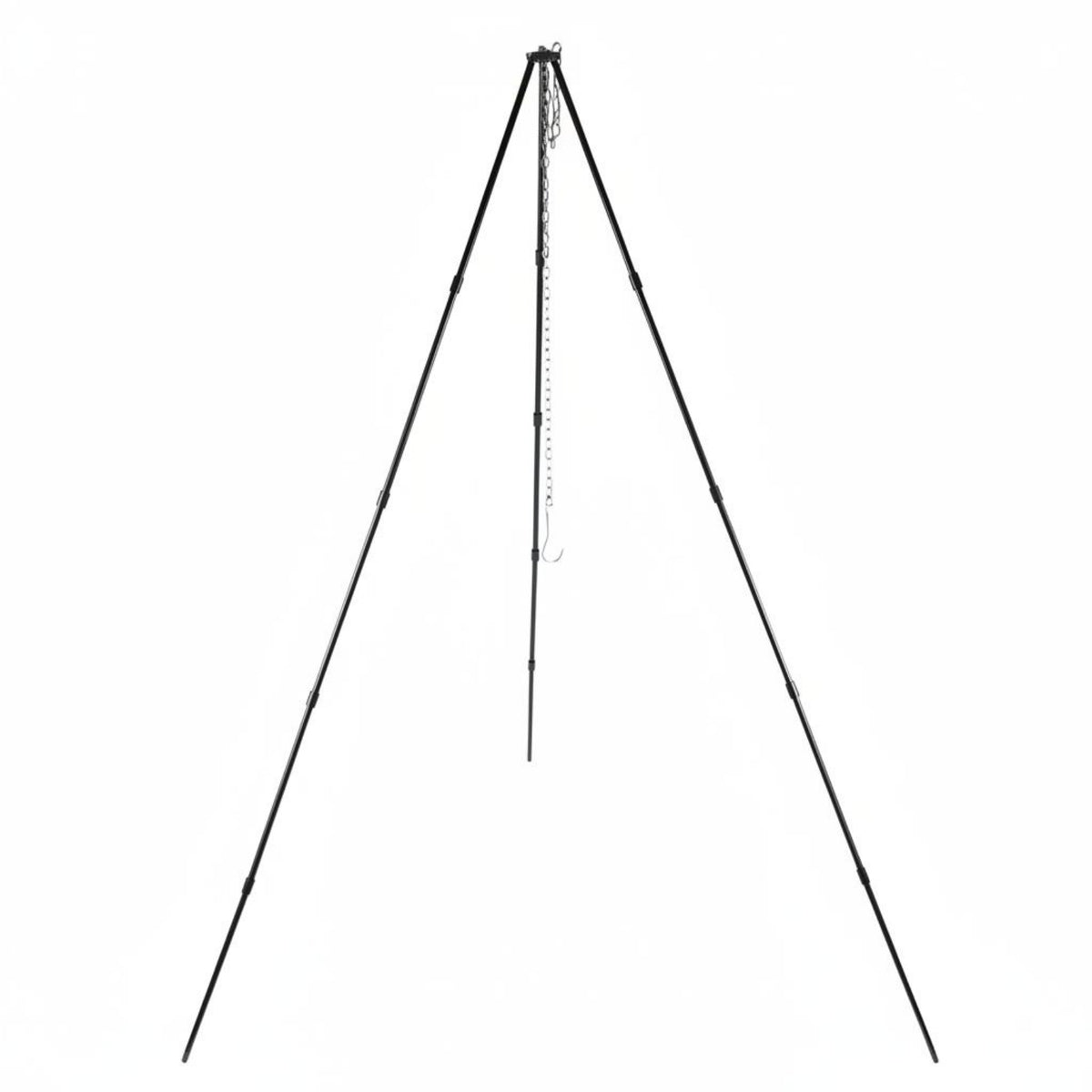 Campfire Tripod Portable Camping Pot Stand Stainless Steel Campfire Cooking Stand for Picnic
