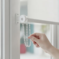 2 Pieces Replacement Roller Blind Clutch with Bead Chain Easy to Install Roller Blind Mechanism with Chain Thickened Hardware Slimline for Renters
