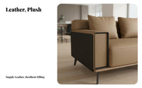 Reception Sofa and Table Set Professional Look Lounge Furniture Minimalist Design Business-Grade Furnishing for Clients, Interior Decorators