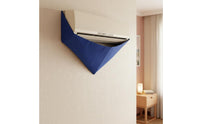 PEVA Material Air Conditioner Cleaning Bag Triangular Shape Air Conditioner Drain Bag Wide Opening Mini Split a and C Cleaning Cover Pointed Bottom