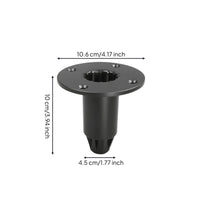 Aluminum Alloy Speaker Base Bracket Metal Speaker Flange Mount High-Quality Stronger for Stage Crew