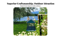 Birds Feeder Rainproof Hanging Birds Feeder Weather Resistant Garden Accessory for Outdoor, Yard, Patio