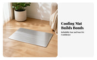 Stainless Steel Pet Cooling Plate Metal Pet Cooling Plate Rounded Corners