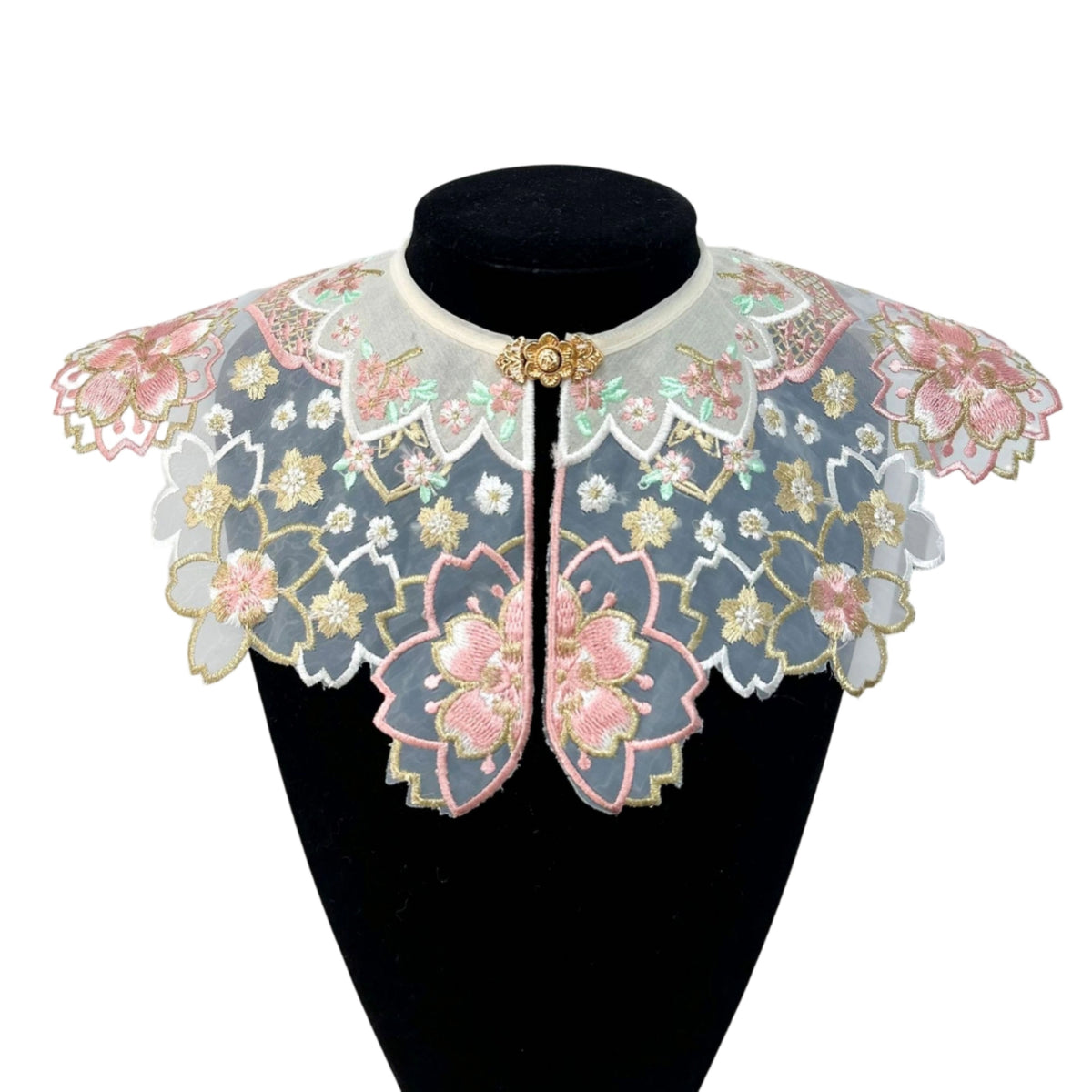 Shoulder Cape Collar Beaded Shawl for Stage Performances