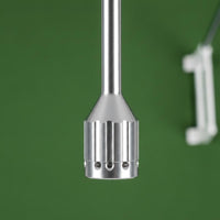 2 Pieces Red Shaft Putting Stroke Coach Silver Sections Putting Coach Shiny Sports Training Gear Segmented Rod