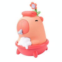 Touchless Sensor Capybara Soap Dispenser Child-Safe Silicone Bathroom Accessory Wall Mountable for Children