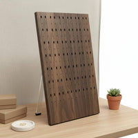 Walnut Earring and Necklace Holder Perfect Gift Suggestion Desktop Jewelry Display Rack Wooden Jewelry Stand Stable