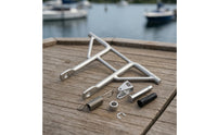 Heavy-Duty Tilt Bracket Assembly with Hardware Reliable Outboard Motor Tilt Bracket Stable Engine Part Welded for Boat Owners