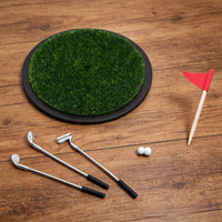 Miniature Golf Equipment Model Desktop Decoration Dollhouse Golf Course for Hobbyists