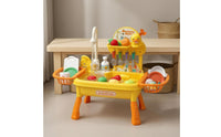 7 L Basin Duck Themed Toy Sink Detachable Legs Toy Sink Set