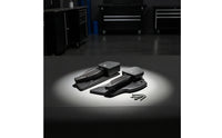 Rear Footrests with Mounting Screws Ribbed Passenger Foot Peg Compact Footrests for Passengers