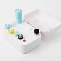 Two-Way Power Portable Bobbin Winder Compact Electric Bobbin Winder