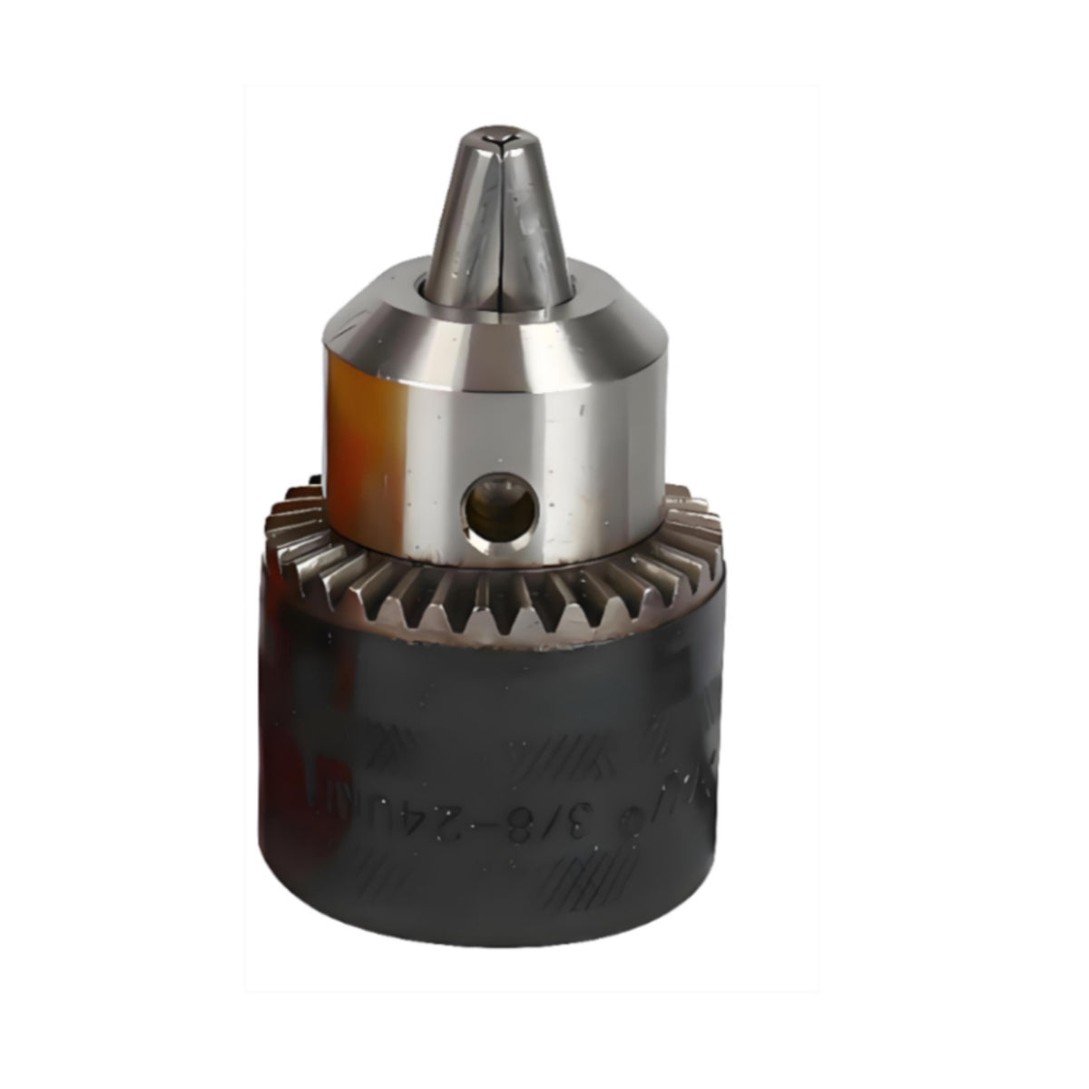 Textured Grip Self-Locking Chuck Adapter Easy Installation Drill Chuck Adapter