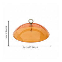 Bird Feeder Rain Cover Rainproof Bird Feeder Cover Clear for Gardeners, Garden, Backyard, Balcony