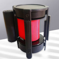 Compact Retractable Barrier Belt Long-Lasting Retractable Belt Cassette Easy to Install Heavy-Duty for Business Owners, Event Planners