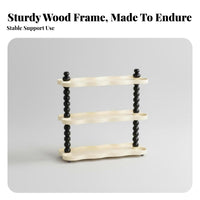 2-Tier Organizer Shelf Multi-Purpose 2-Tier Cosmetic Organizer for Women, Adults