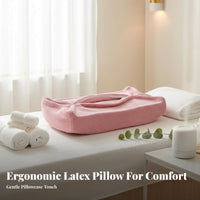 Breathable Wave Shaped Pillow Ergonomic Design Beauty Salon Pillow for Estheticians, Massage Clients, Spa, Bedroom