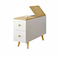 Space-Saving C-Shaped Sofa Table Modern Design Household Furniture Multi-Functional Nightstand Long-Lasting and Sturdy for Apartment Dwellers, Homeowners, Families, Living Room, Small Areas, Bedroom, Home Office