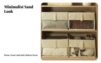 Compartmented Clothes Box Large Capacity Closet Organizer cleanable for Dorm Room