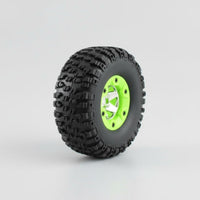2 Pieces 12427 Replacement Tire Easy to Install RC Replacement Tires Abrasion Resistant remoted Control Truck Tire for Outdoor