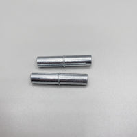 2 Pieces Gate Hinge Pin Steel-Core Hinge Pins Gate Pins Replacement Hardware Cylindrical for Gates, Stair Barriers