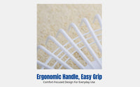 Tempered Rake, Multi-Purpose Farm Tool, Ice Removal, Manure, Comfortable Handle