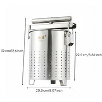 Easy to Clean Dumpling Filling Press Multi-Functional Vegetable Water Press Portable for Restaurant Team