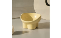 Raised Cat Bowl Wide Tilted Cat Bowl Stable Dish for Young Dogs