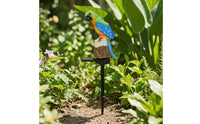 Garden Stake Light with Parrot Tropical Solar Parrot Light Small for Flower Bed