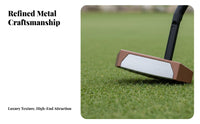 Golf Putter Unisex Large Head Putter High Stability Athletic Gear for Women, Golfers, Putting Green