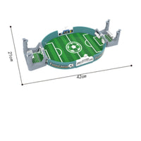 Interactive Mini Foosball Table Hand-Eye Coordination Tabletop Soccer Game Competitive Play Desktop Soccer Match Toy Easy Assembly for Party