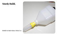 Large Capacity Hanging Sauce Dispenser Easy to Refill Commercial Sauce Pump for Restaurant Owners, Caterers, Concession Stands, Buffet Lines