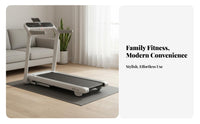 Electric Running Machine Space-Saving Compact Home Treadmill Easy Compact Running Machine for Runners, Beginners, Apartment