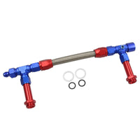 High Pressure Braided Fuel Hose Assembly Abrasion Resistant Fuel Line with AN Fittings for Engine Bay