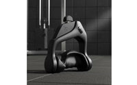 Training Handle with Rotating Ends Ergonomic Cable Machine Handle Compact Lat Pulldown Bar for Bodybuilders, Athletes, Home Gym, Fitness Center