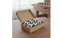 6 Pieces Foosball Ball High-Visibility Table Soccer Ball Compact Toy for Hobbyists