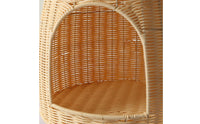 Toadstool Pet House Breathable Woven Pet Hideaway Simple Design Animal Resting Place for Cats