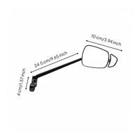 Adjustable Cycle Handlebar Mirror Easy Installation Vehicle Accessory Secure Mount for Cycling