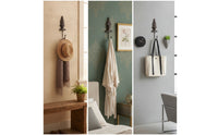 Bonsai Wall Hook Vintage Influenced Cast Iron Hook Heavy Duty Wall Mounted Hooks for Hallway