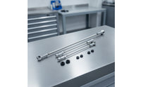 3 Pieces Gear Linkage Push Rods with Rubber Seals Adjustable Gear Linkage Rods Pushrod Seal Threaded Hardware Metal
