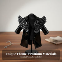 OB11 Doll Clothes Fine Workmanship OB11 Doll Coat Detailed Design Infernal Coat for Hobbyists, Collection Display