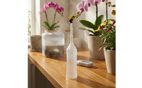 Handheld Vibrating Pollinator Long Stem Electric Plant Pollinator Pollination Brush White for Greenhouse, Indoor Crops