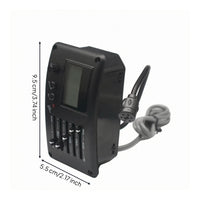 Acoustic Guitar Preamp Gooseneck Pickup Guitar Preamp Equalizer Music Accessory Volume Control 9V Battery Powered