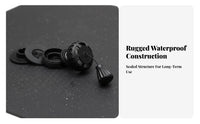 Modular Design BCD Dump Valve Long-Lasting ABS and Nylon Diving Pull Dump Valve Lightweight Buoyancy Compensator Part for Technical Divers, Underwater Exploration, Accessible Water
