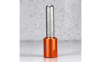Textured Abrasive Round-Corner Grinding Bit Chamfer Angle Grinder Bit with M10 Interface Professional Tool Accessory Solid for Granite