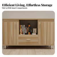 Contemporary Television Cabinet Compact Floor TV Cabinet Sturdy Construction Small Entertainment Center with Versatile Storage and Durable Material Suitable for Gift Giving Home Decoration Bedroom Organization Living Room Furniture Hallway Storage